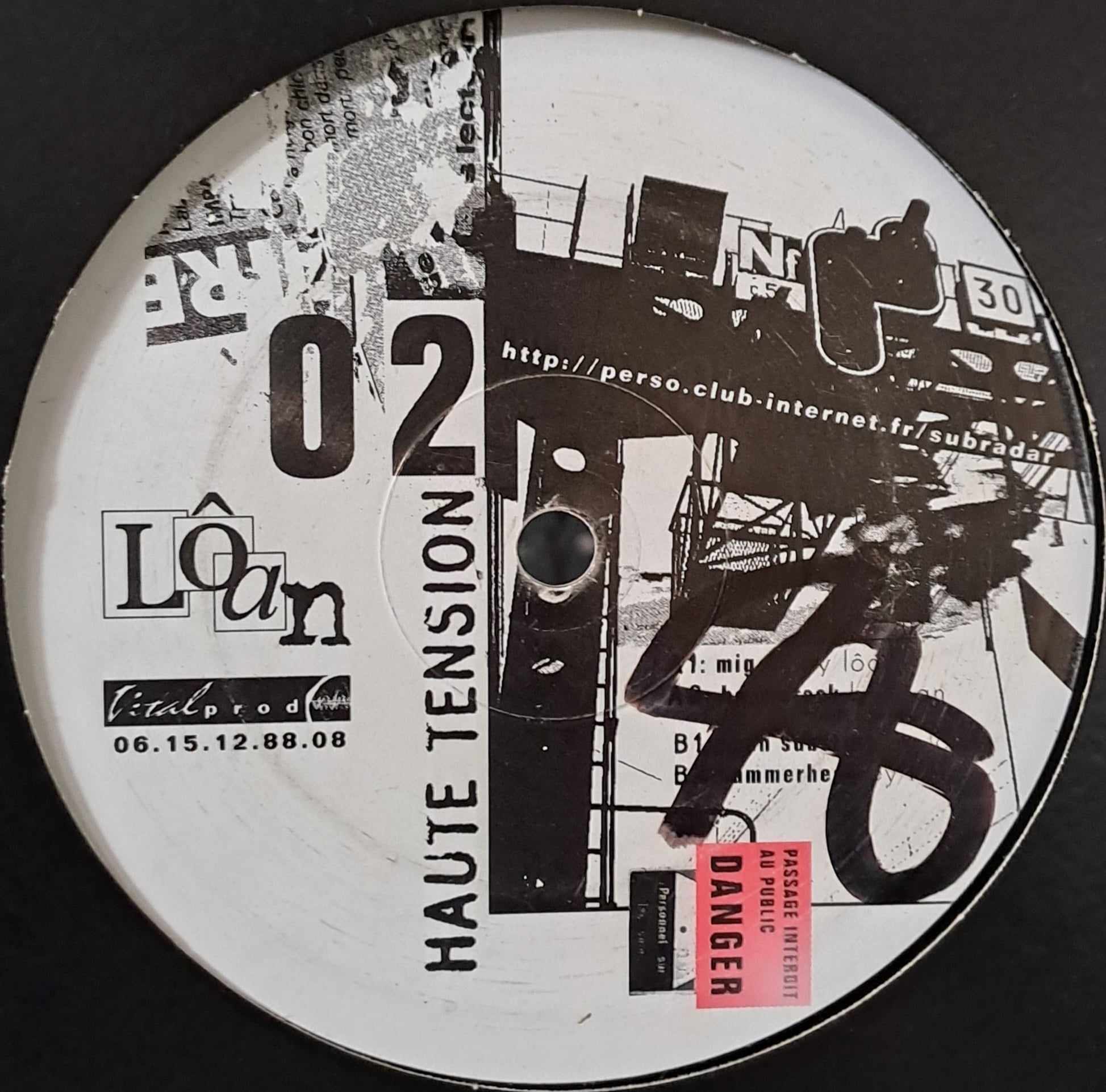 Haute Tension 02 - vinyle freetekno